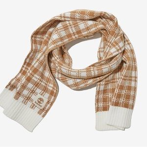 NWT TIMBERLAND BUFFALO PLAID SCARF WINTER WARM & COZY DESIGNER SCARF $60 GIFT
